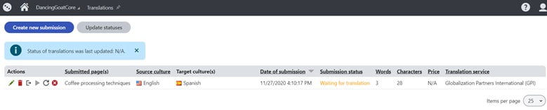 Export Content Translation Xperience
