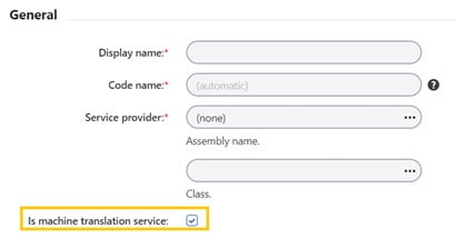 Machine Translation Service Xperience Localization