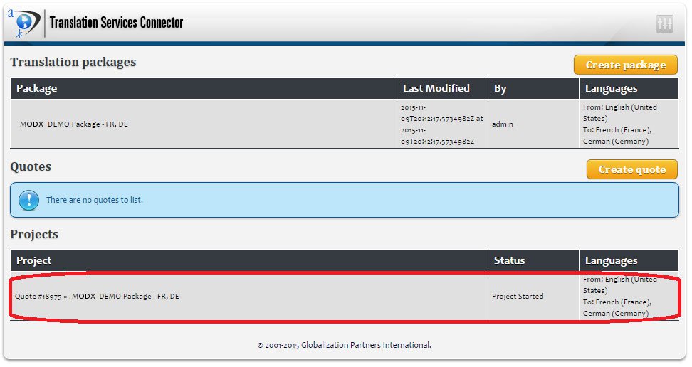 MODX and the GPI Translation Services Connector - 7