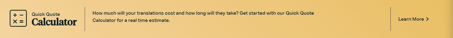 Translation Pricing Calculator