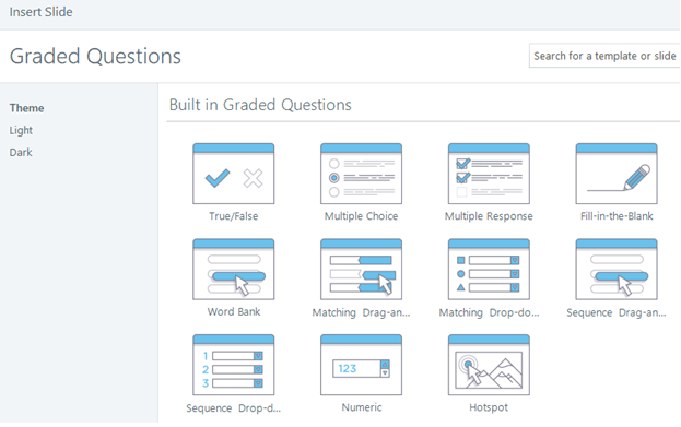 Storyline 360 - Graded Questions