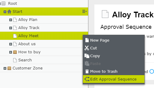 Episerver (Optimizely) Approval Sequence