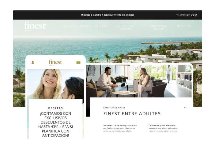 Finest Resorts Localization Finest Resorts Localization