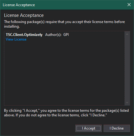 How to Install the GPI Connector Using NuGet - 5